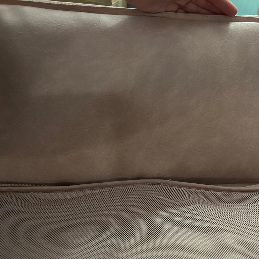 BEIS Blush Pink Convertible Weekender - Picture 11 of 16